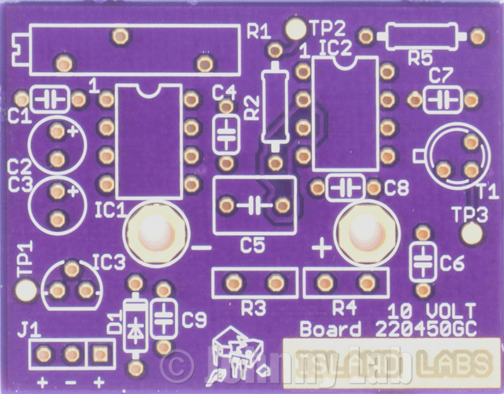 10 Volt Reference Board