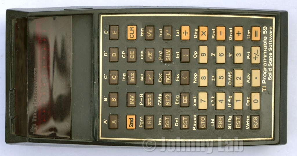 Vintage Texas TI 59